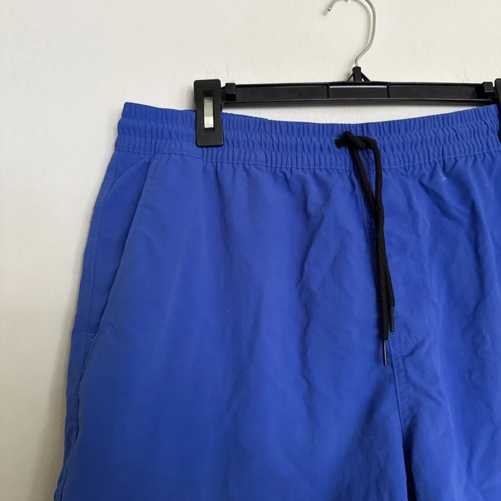 Hurley Blue Short Swim Trunks Mens Board Shorts Size‎ XL Drawstring